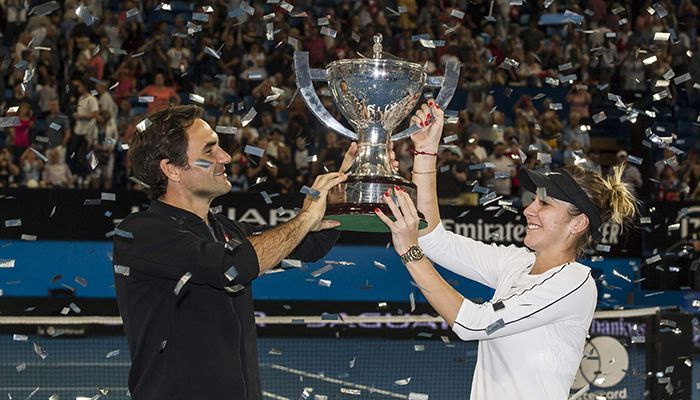 Roger Federer voitti kolmannen Hopman Cupin dramaattisella tavalla
