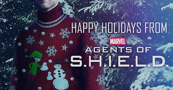 Agents Of Shield: nuevas tarjetas virtuales revelan el avatar festivo del elenco