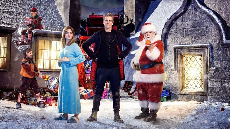 Серия «Доктор Кто» и рождественские специальные перерывы в счастливой манере