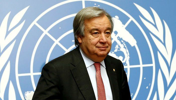 El secretari general de les Nacions Unides emet 'alerta vermella' a mesura que s'acosta el 2018