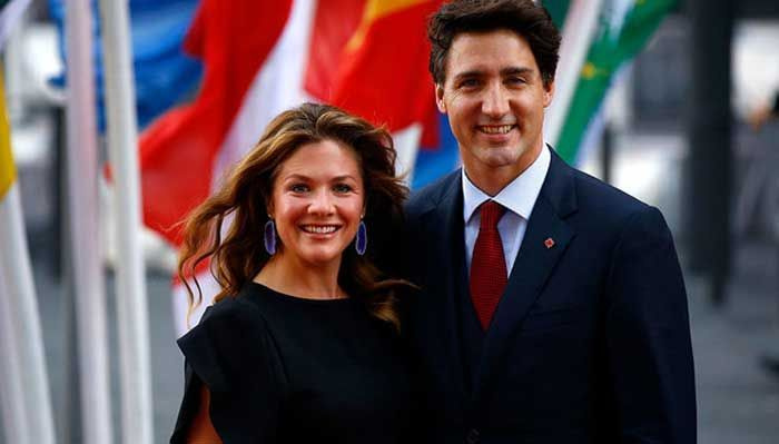 Žena kanadskega premierja Justina Trudeauja je pozitivna na novi koronavirus