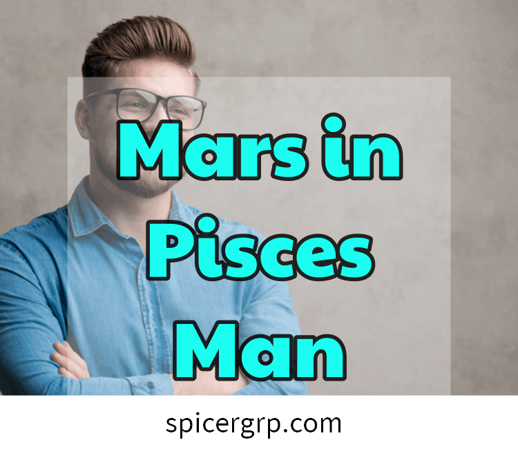 Mars en homme Poissons
